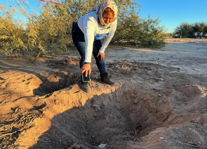 MADRES BUSCADORAS HALLAN 30 FOSAS EN DOS DÍAS