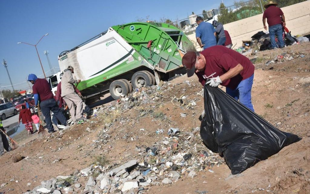 Dirección de Limpia ha retirado más de 16 mil toneladas de basura de predios baldíos