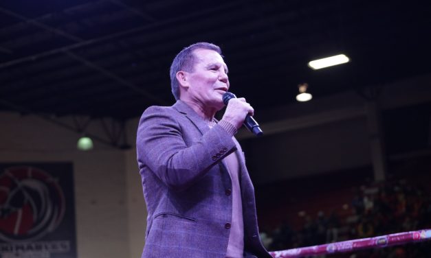 Inspira a jóvenes el pugilista mexicano Julio Cesar Chávez