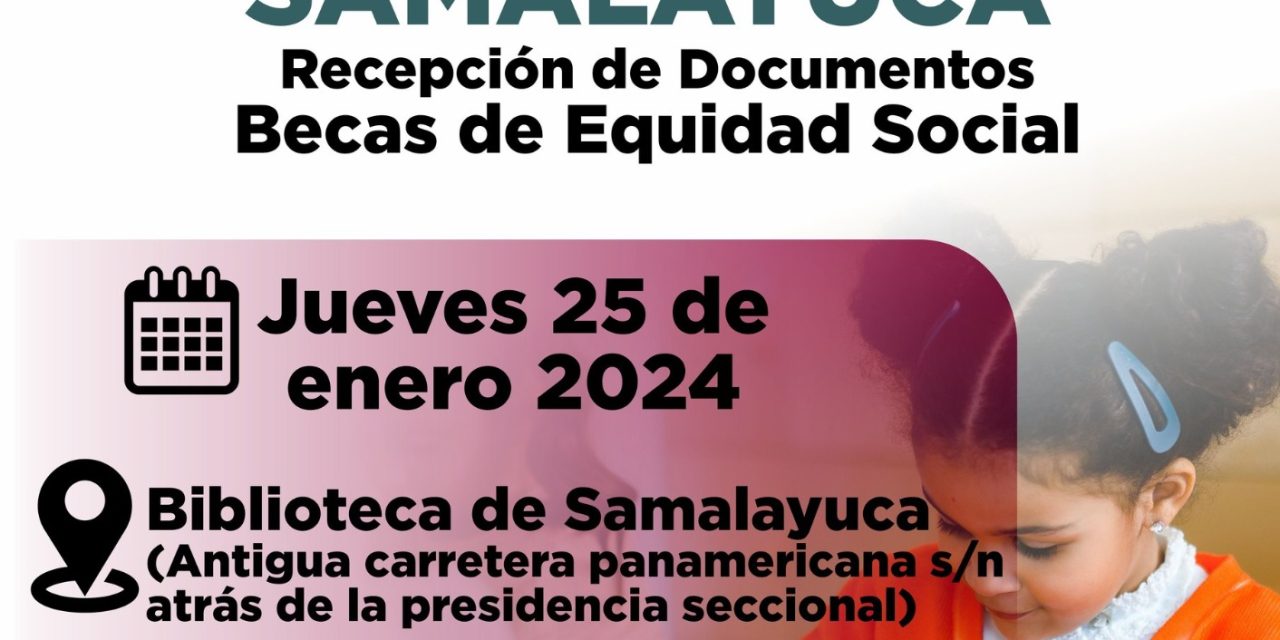Tramitará Educación el jueves becas escolares en Samalayuca