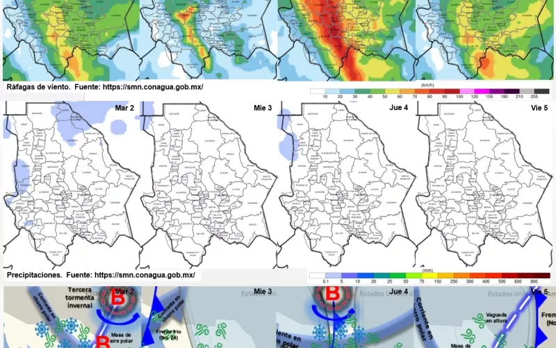 Entrada del frente frío número 24 dejará temperaturas bajo cero: CEPC