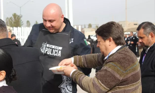Reconoce SSPE a elementos por el “Día del Policía” en Ciudad Juárez