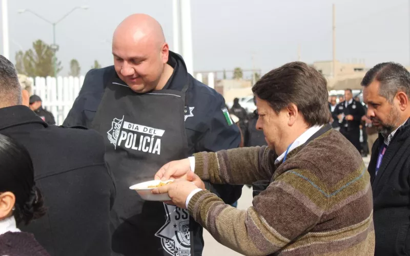 Reconoce SSPE a elementos por el “Día del Policía” en Ciudad Juárez