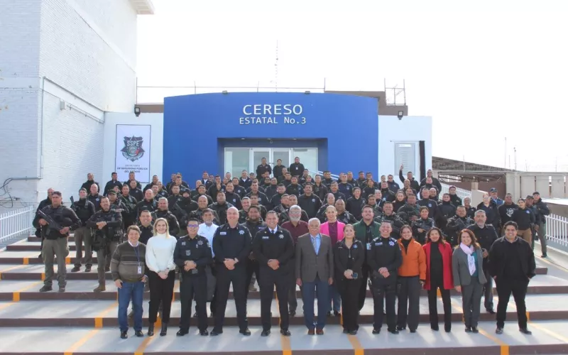 Reconoce SSPE a elementos por el “Día del Policía” en Ciudad Juárez