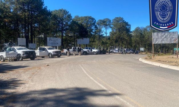 Mantienen Bases de Operación Interinstitucional operativo de disuasión de delitos en Guadalupe y Calvo