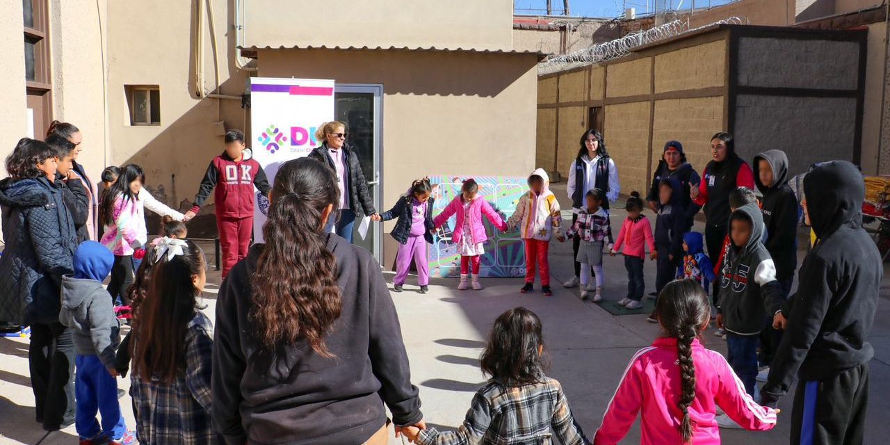 Festeja DIF Estatal Día de Reyes Magos con familias de personas privadas de la libertad