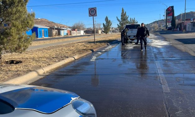 Vialidad y Protección Civil alertan a la comunidad por tramos congelados de pavimentos