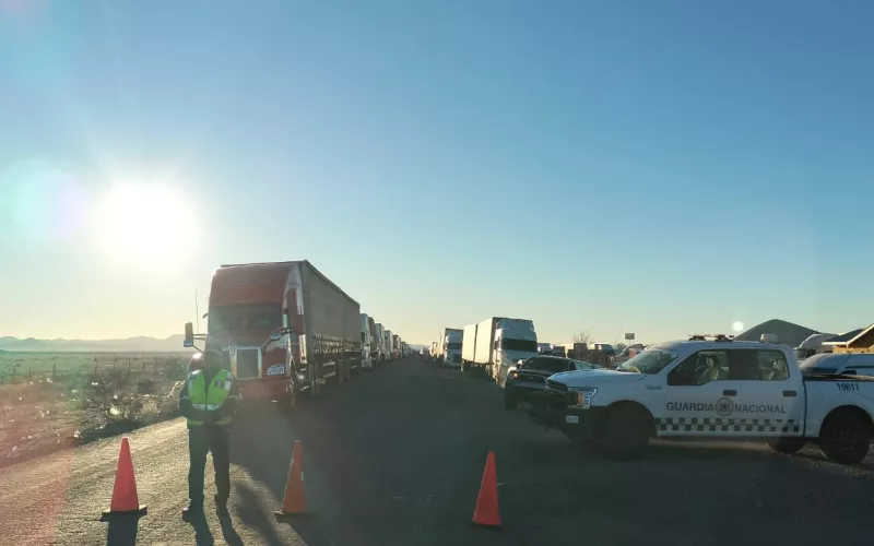 Reabren tramo carretero Janos-Agua Prieta