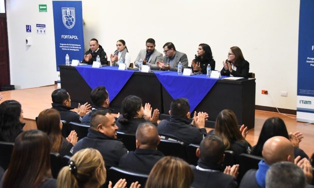 Inicia curso de Fortalecimiento Institucional y Certificación de Policías de Investigación Fortapol