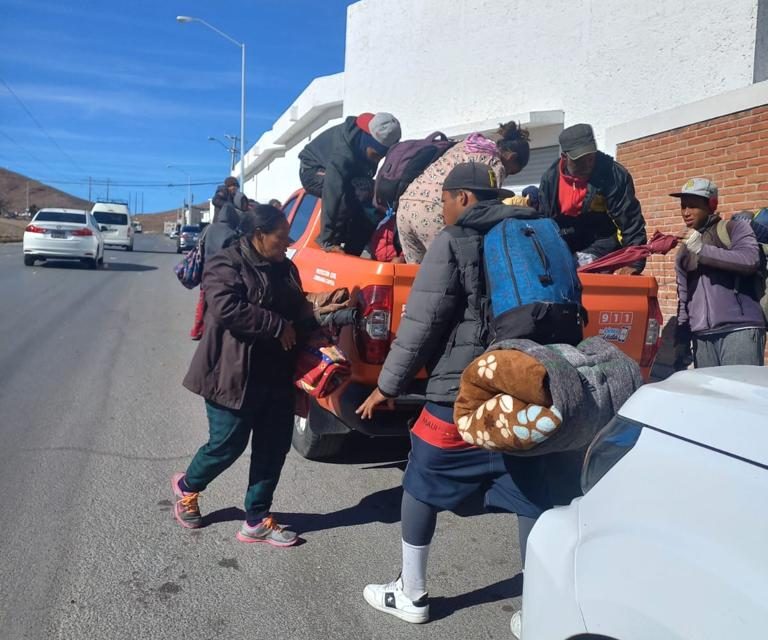 Traslada Municipio 65 migrantes al albergue San Agustín