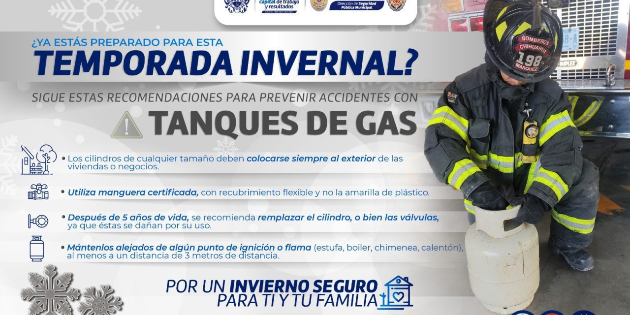 Alerta Gobierno Municipal por fugas en cilindros de gas defectuosos