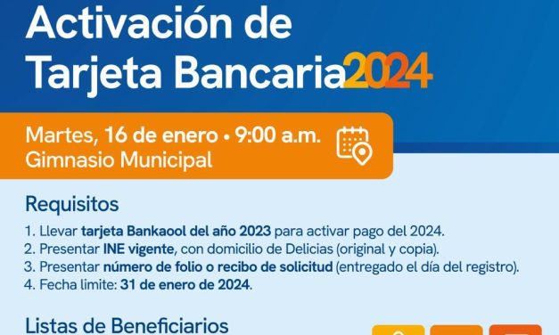 DHyBC Delicias publica resultados de Programas Sociales 2024