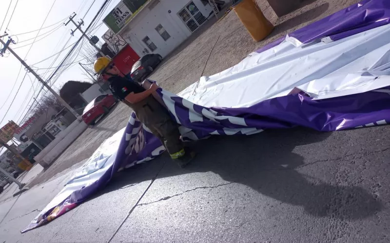Da a conocer Protección Civil Estatal reporte de incidentes por fuentes vientos