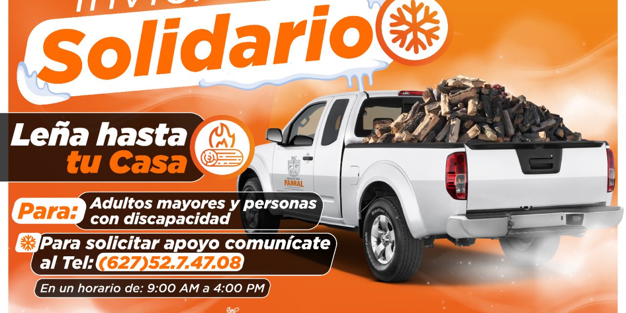 Continúa abierto el programa de entrega de leña hasta tu casa; suman más de 300 beneficiados