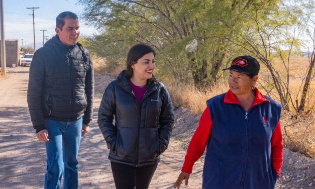 Inician en Meoqui trabajos de red de agua potable en Colonia Tricentenario