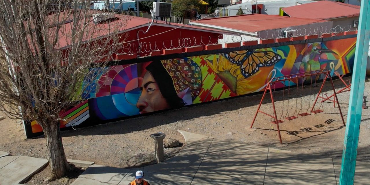 Dan color a espacios deportivos, en Cuauhtémoc