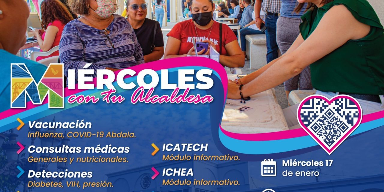 En Meoqui vacunación vs Covid e influenza, feria de empleo y atención directa de dependencias este miércoles
