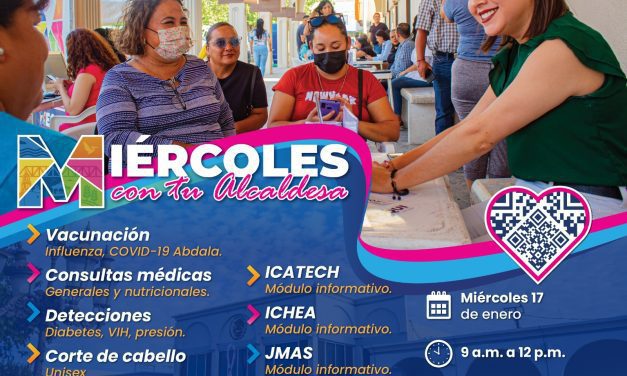 En Meoqui vacunación vs Covid e influenza, feria de empleo y atención directa de dependencias este miércoles