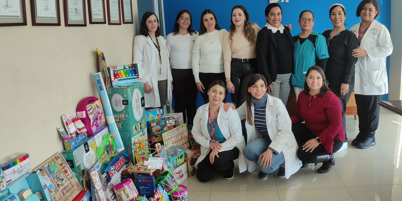 Entrega Conquistando Sonrisas equipo didáctico para niños con cáncer, al Hospital Infantil