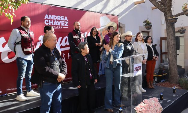 Ganamos tres a uno”: presenta Andrea Chávez balance de precampaña