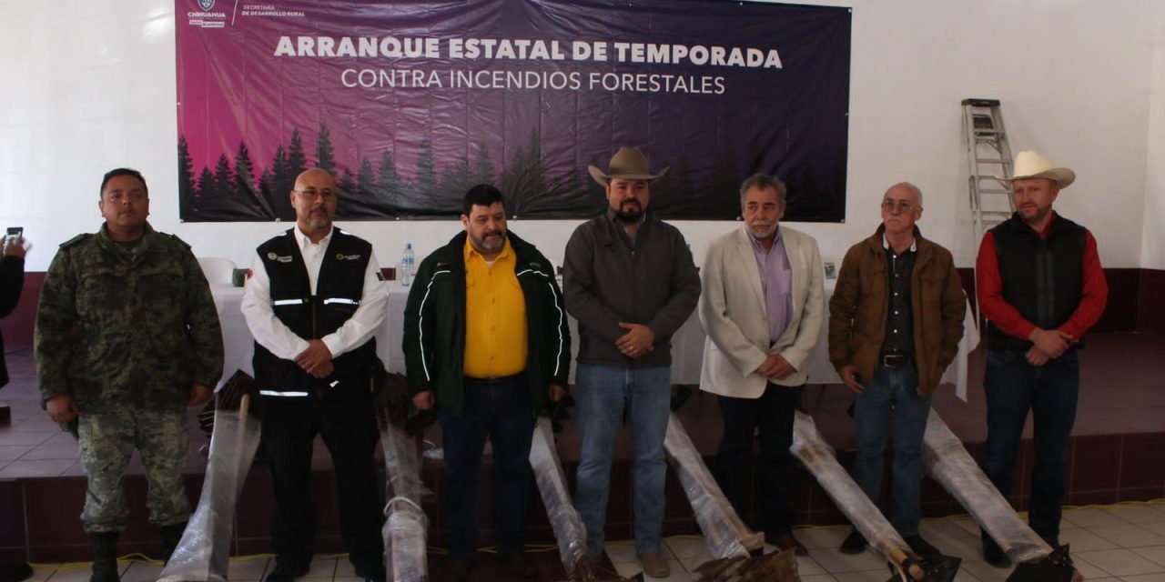 Inicia temporada de incendios forestales 2024 en la entidad