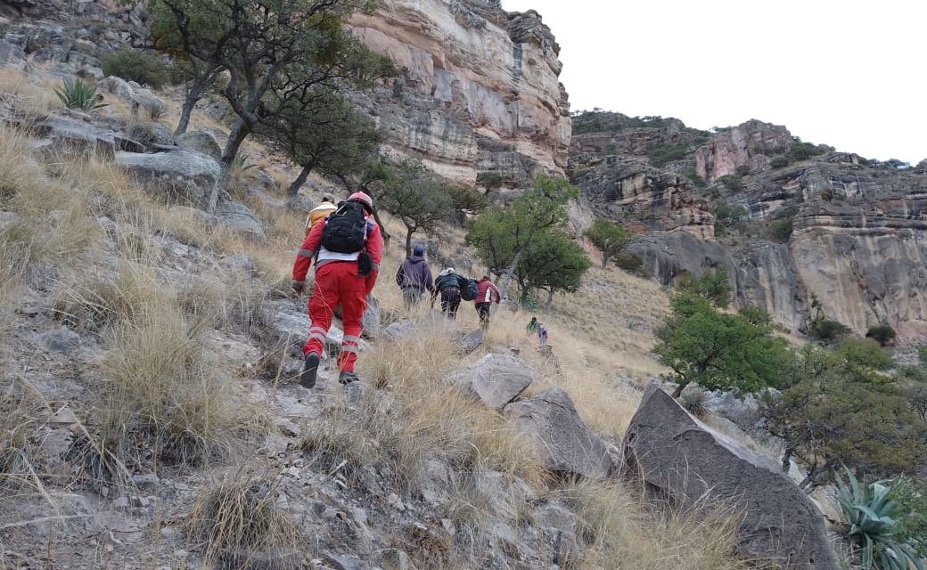 Coordina Protección Civil operativo conjunto de rescate en la barranca Sinforosa