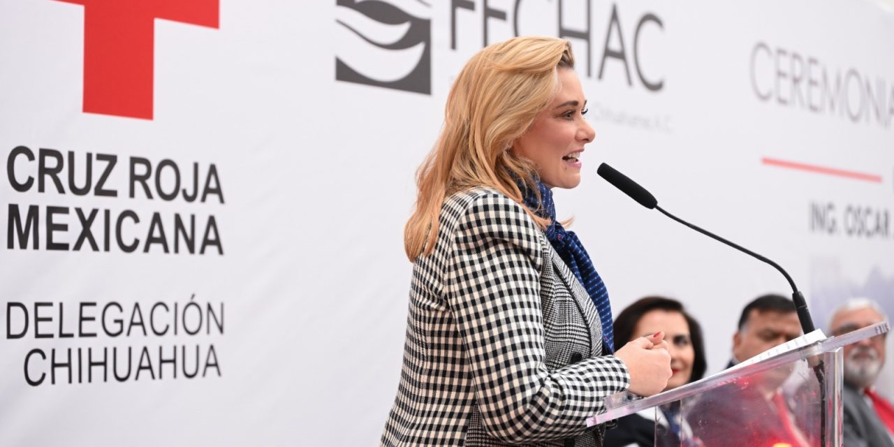 Inaugura Maru Campos Unidad Médica Sur de la Cruz Roja Mexicana
