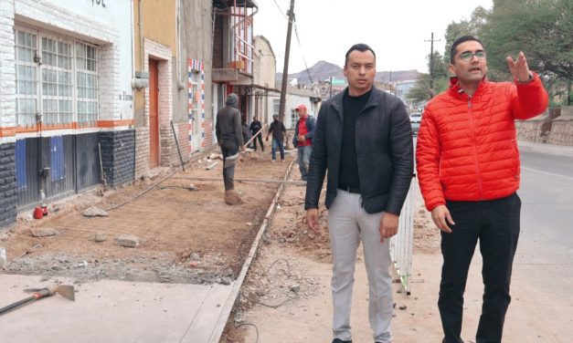 Avanza la rehabilitación y el rescate de las fachadas de la Avenida Centenario