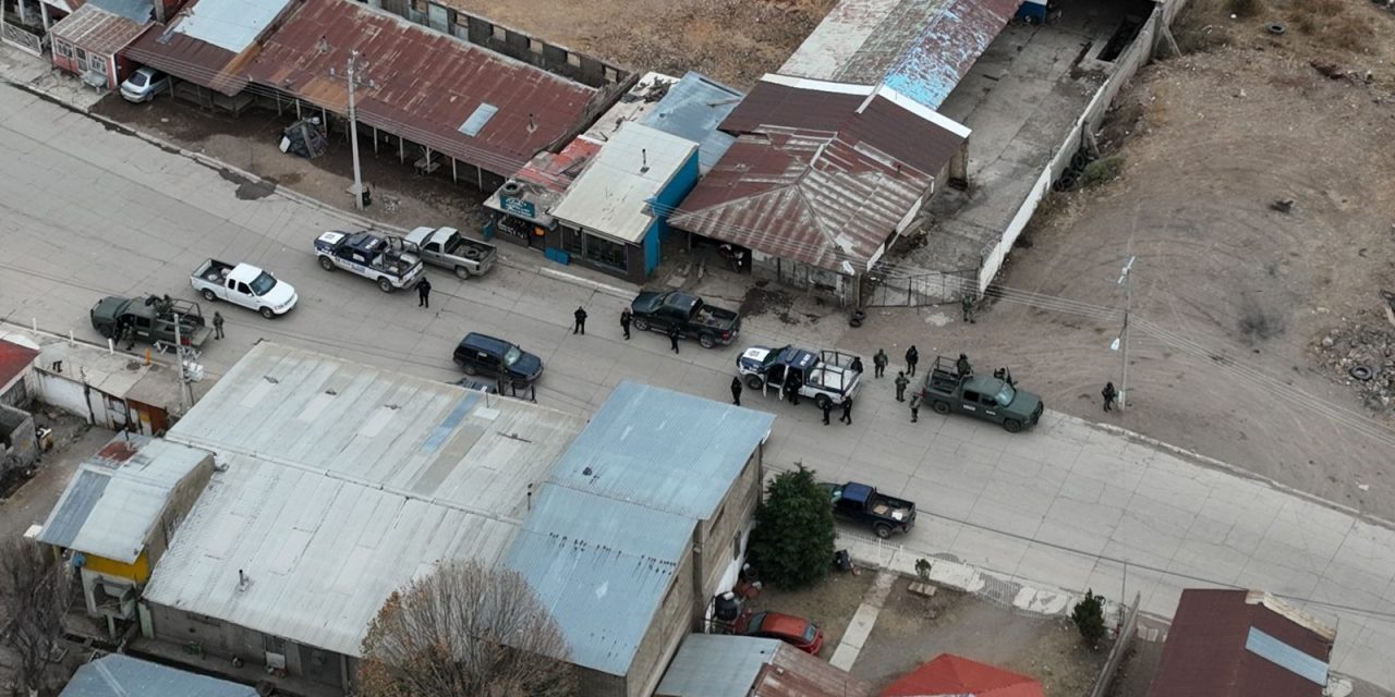 Refuerza SSPE operaciones de célula BOI en El Largo Maderal