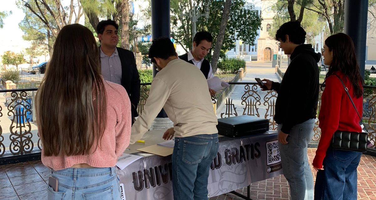 Estudiantes de Delicias se amparan en búsqueda de llevar la gratuidad a la UACH