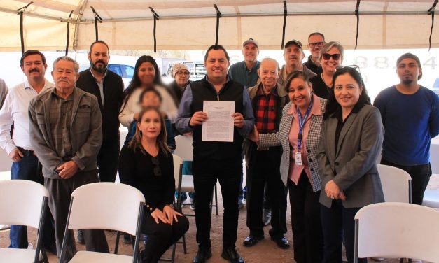 Anuncia JMAS Chihuahua inversión de más de medio millón de pesos en introducción de drenaje en colonia Aeropuerto