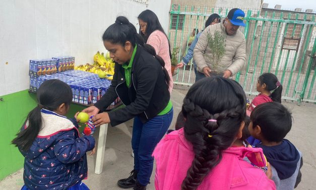 Celebra Chelita Rojas el Día de la Educación Ambiental con plática en la primaria “Cali Rosacame”