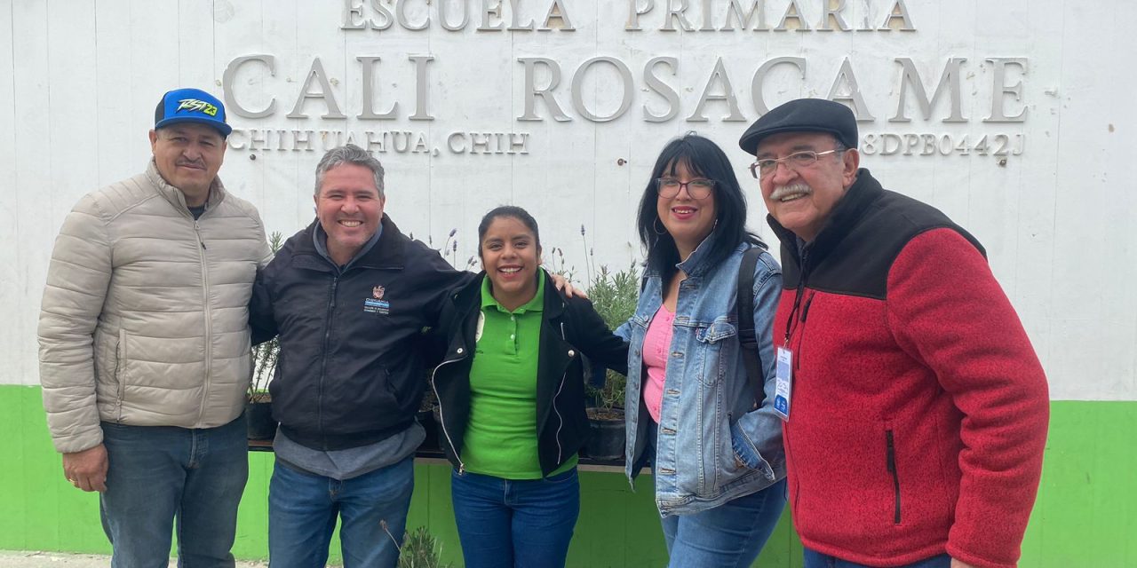 Celebra Chelita Rojas el Día de la Educación Ambiental con plática en la primaria “Cali Rosacame”