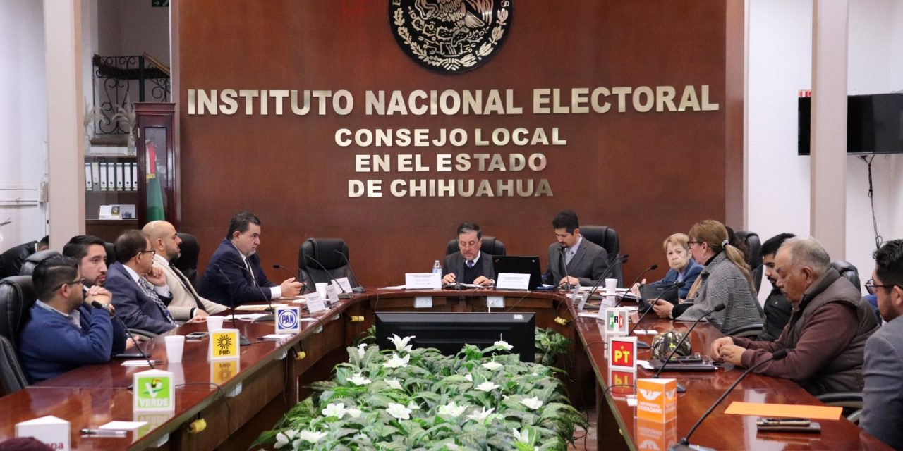AVANZA ORGANIZACIÓN DE LAS ELECCIONES EN CHIHUAHUA