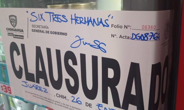 Mantiene Gobernación Estatal operativos de inspección; clausura 34 establecimientos