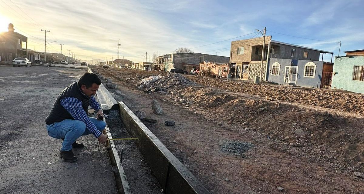 Registran obras del Corredor Comercial Cuauhtémoc más del 90% de avance en su primera etapa
