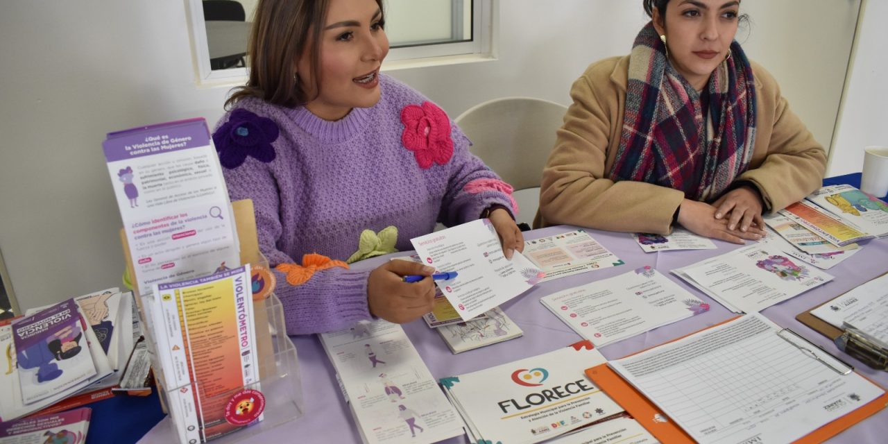 Instala IMM módulo informativo en Comunidad AVES de la OIM