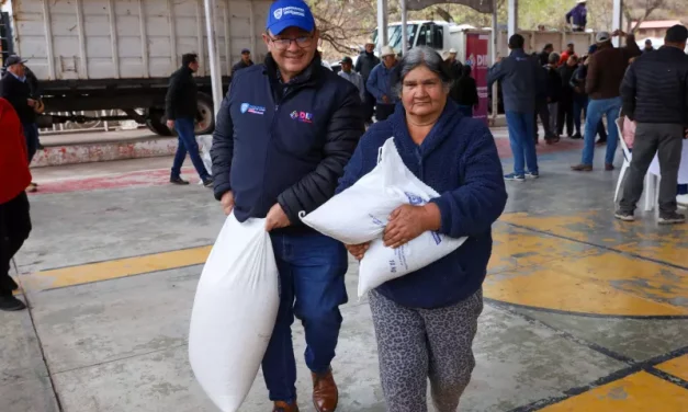 Reciben apoyo alimentario 500 familias en condición de vulnerabilidad