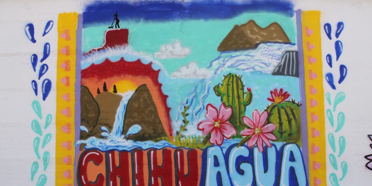Plasman murales ganadores del concurso “Pintemos Conciencia” de la JMAS Chihuahua