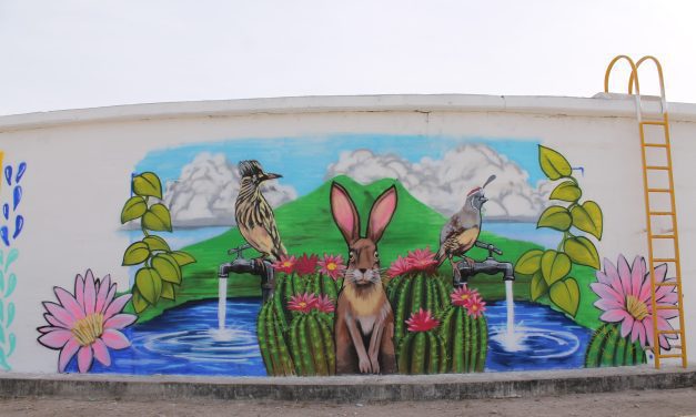 Plasman murales ganadores del concurso “Pintemos Conciencia” de la JMAS Chihuahua