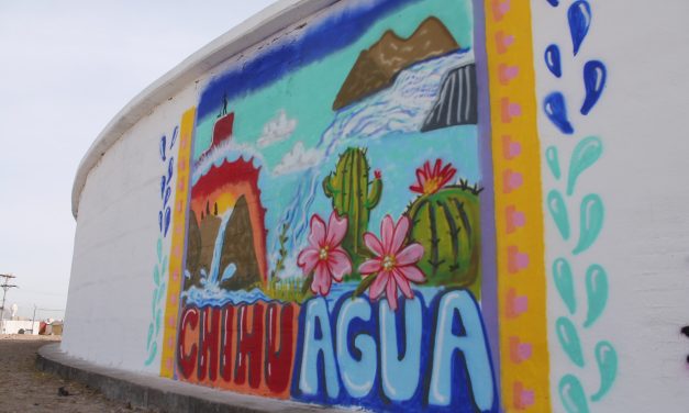 Plasman murales ganadores del concurso “Pintemos Conciencia” de la JMAS Chihuahua