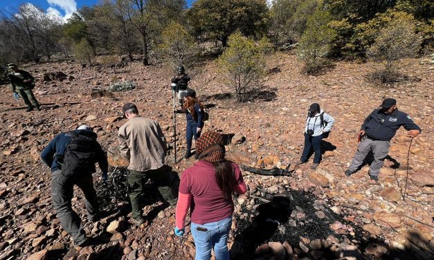 Trabajan CLB y Equipo Argentino de Antropología en segunda fase de la inspección en Ejido 6 de Enero