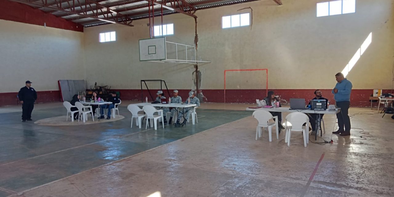 Atiende Ministerio Público itinerante a la comunidad de Punto Alegre