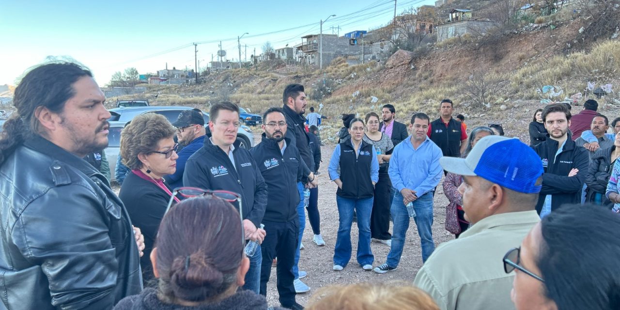 Atienden gestiones de vecinos de la colonia ampliación Rubén Jaramillo
