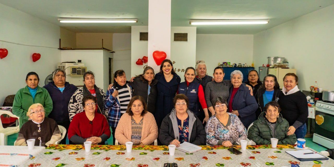 Trabajan Miriam Soto y Grupos de la Tercera Edad en Proyecto de “La Casa del Abuelo”
