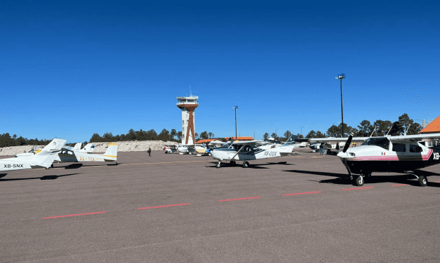 Realizan vuelo de reconocimiento hacia el Aeropuerto de Creel