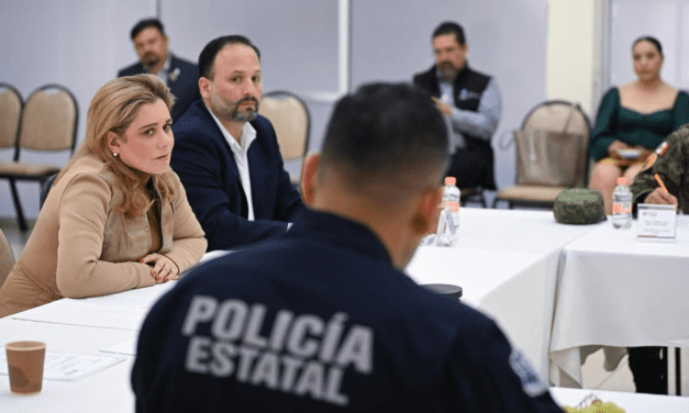 Presidió Maru Campos reunión de la Mesa de Seguridad en NCG
