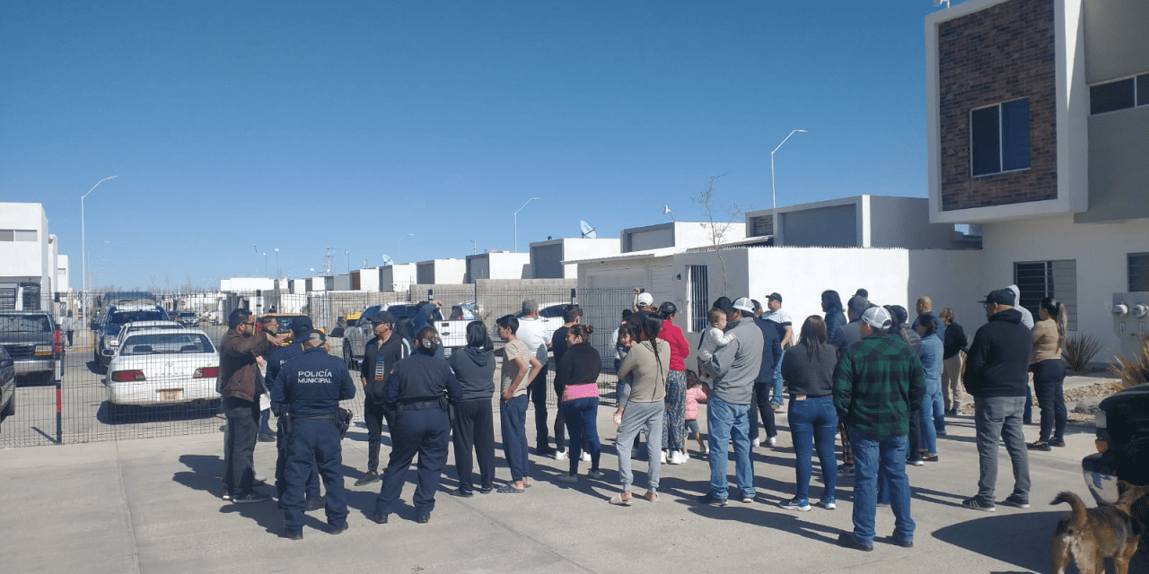 Se manifiestan por cierre de calle