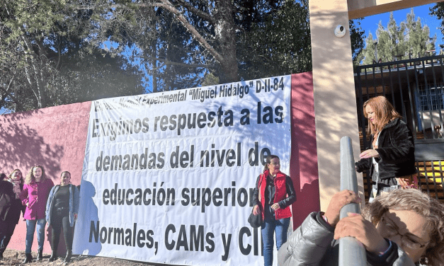 Para actividades escuelas normales de Saucillo y Parral