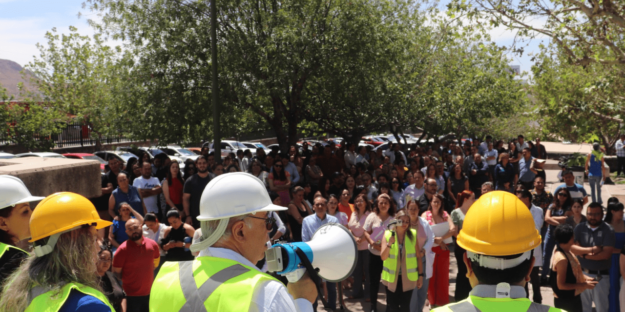 Incendio, balacera, fugas de gas en el IMSS; realizan simulacros